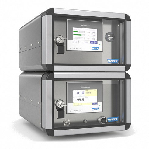 Газосмеситель WITT KM1000-2 FLOW MAP для двух газов